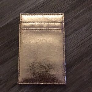 J.Crew Factory Magic Wallet In Rose Gold